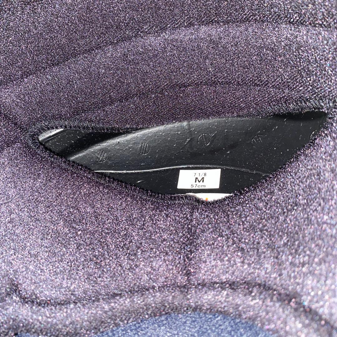 SHOEIGlamsterマットブラックMサイズ ミラーシールドピンロック付き