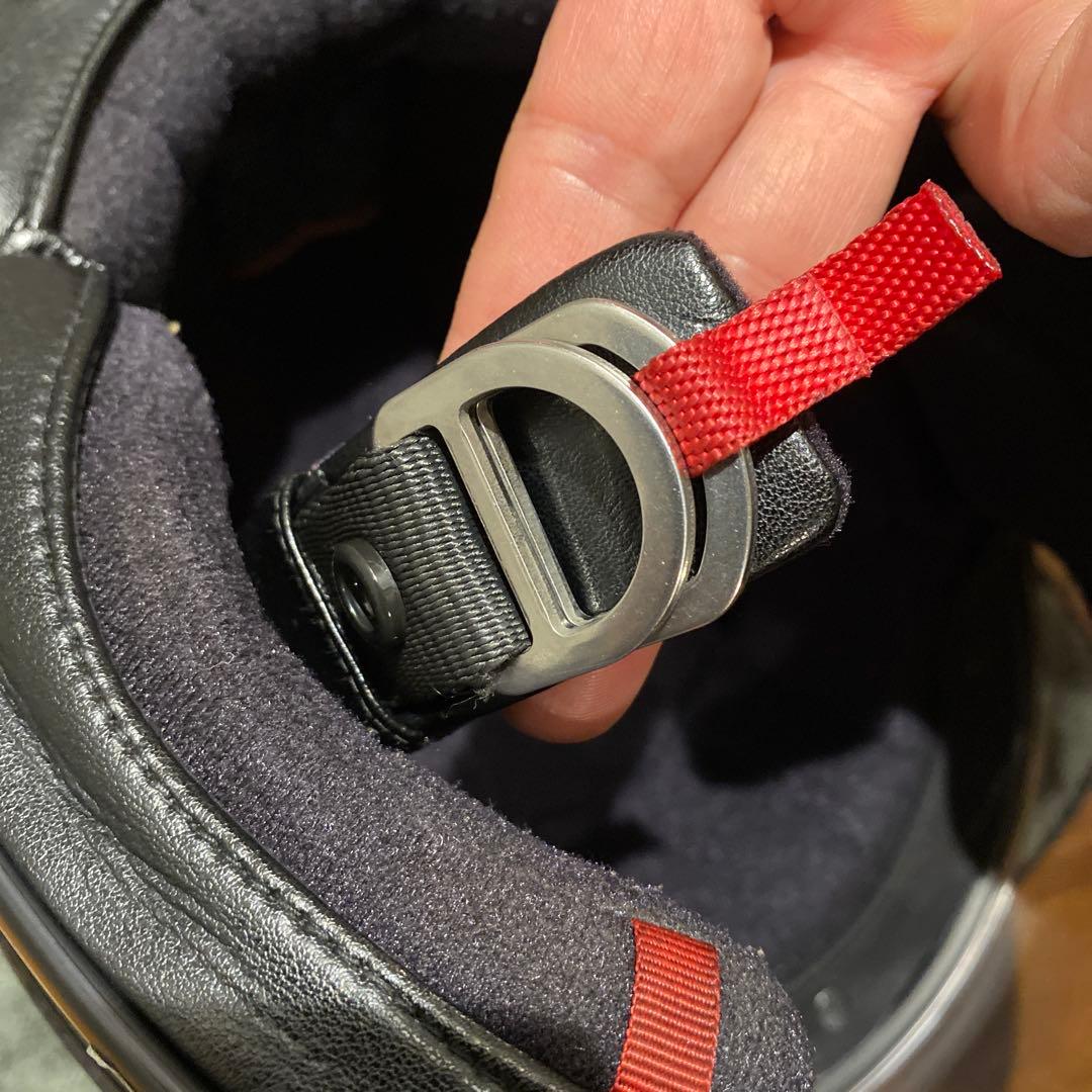 SHOEIGlamsterマットブラックMサイズ ミラーシールドピンロック付き