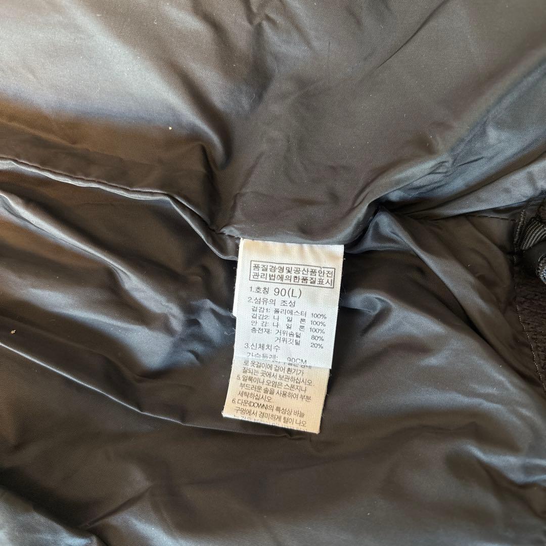 【美品】THE NORTH FACE ダウンベスト Lサイズ グレー