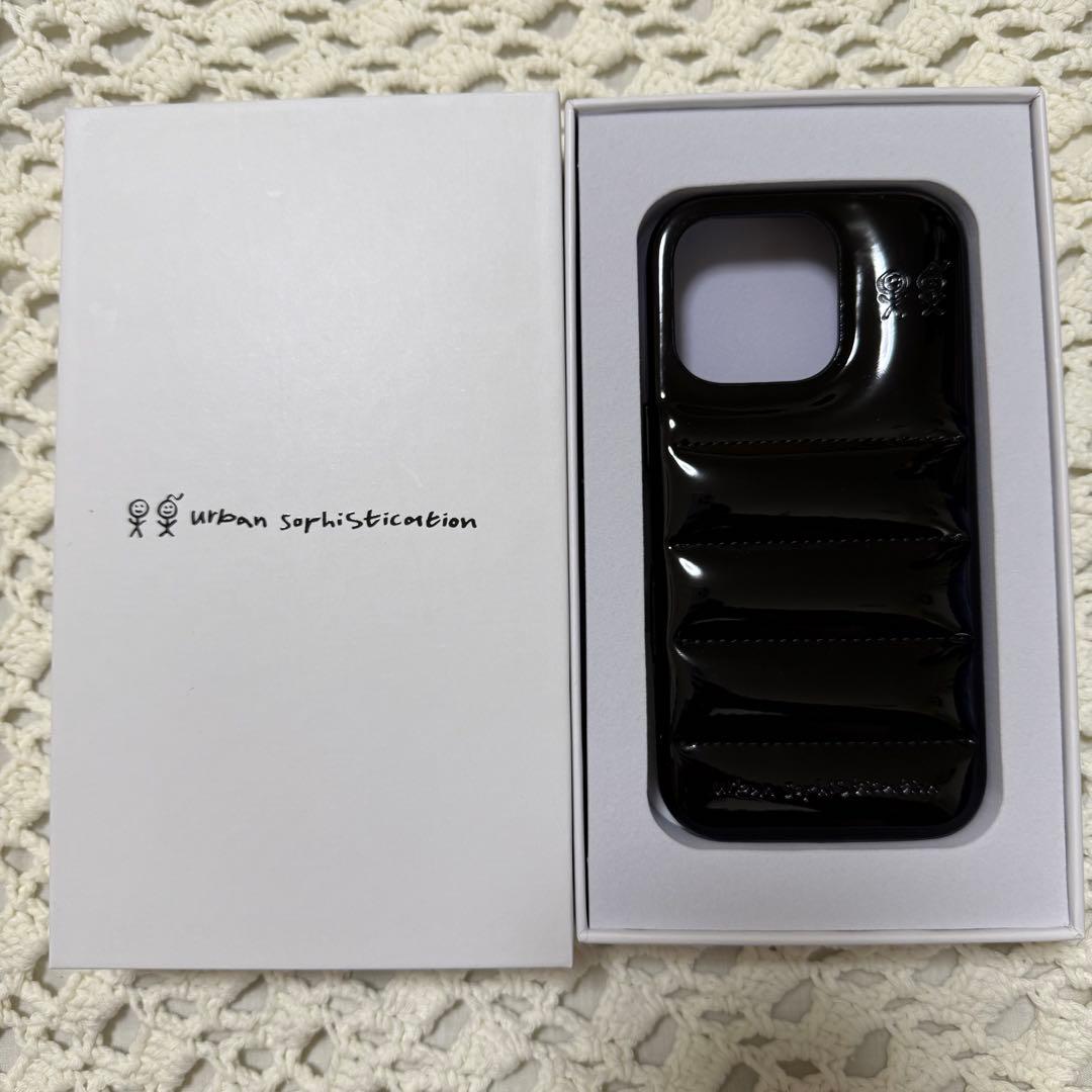 urban sophistication iPhone16proケース　ブラック