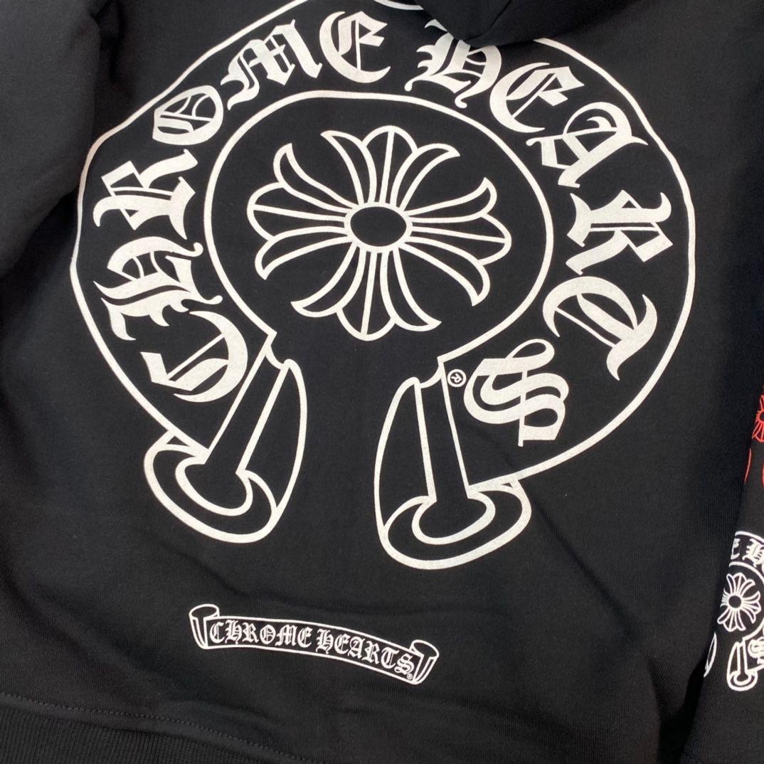 送料込み！クロムハーツ ジップパーカー M