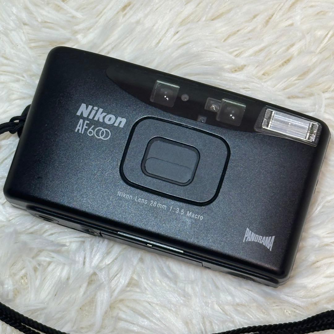 チ*送様 ニコン Nikon AF600 コンパクトフィルムカメラ　ケースつき