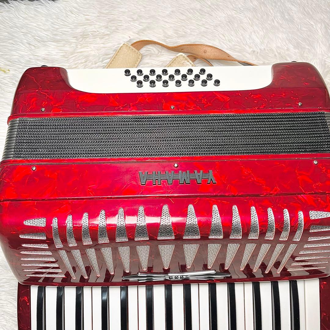 【良品】YAMAHA YA-21 アコーディオン 純正ケース付