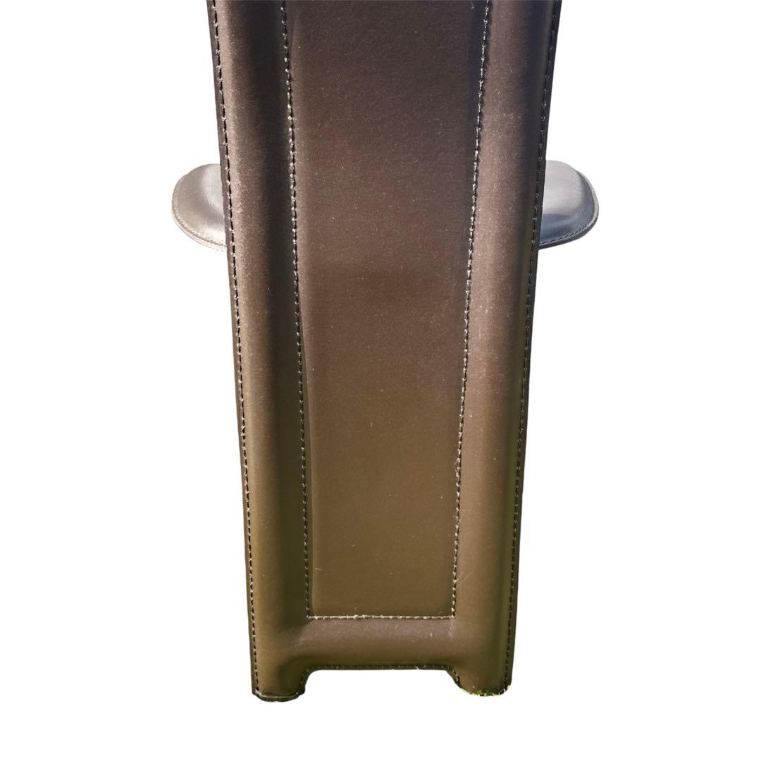 〚良品〛✦大塚家具 ハイバックチェア 椅子 本革 牛革 2脚セット 8391✦