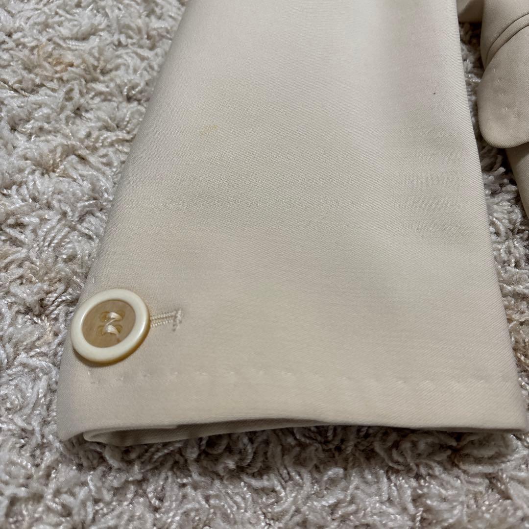 【美品】MaxMara マックスマーラ チェスターコート 白タグ ウール 38