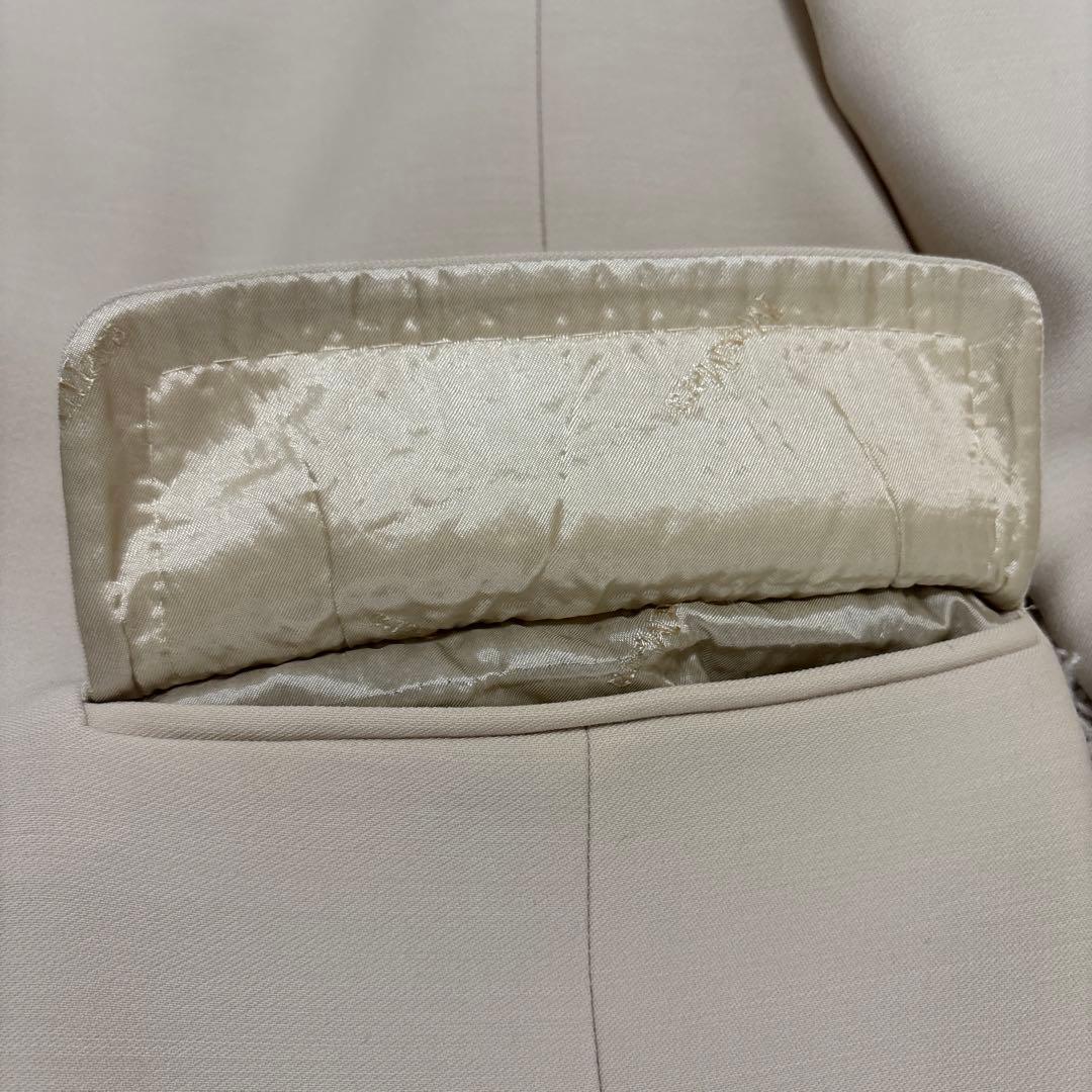 【美品】MaxMara マックスマーラ チェスターコート 白タグ ウール 38