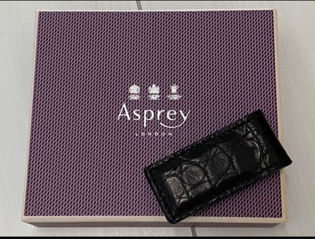 英国王室御用達Asprey ⋆ アスプレイ ⋆ マネークリップ