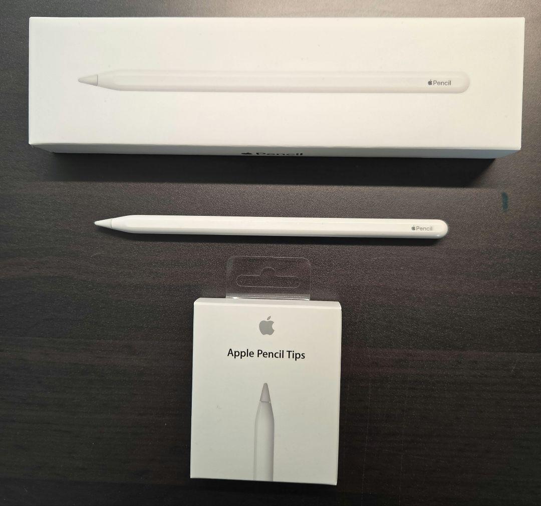 Apple Pencil(第2世代) 純正ペン先付き