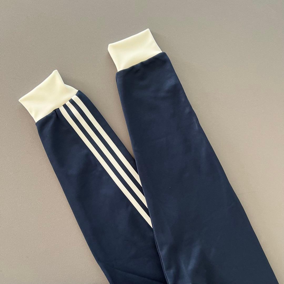 adidas アディダス　ベッケンバウアー　セットアップ　紺色　白　メンズ　上下