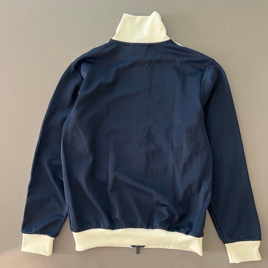 adidas アディダス　ベッケンバウアー　セットアップ　紺色　白　メンズ　上下