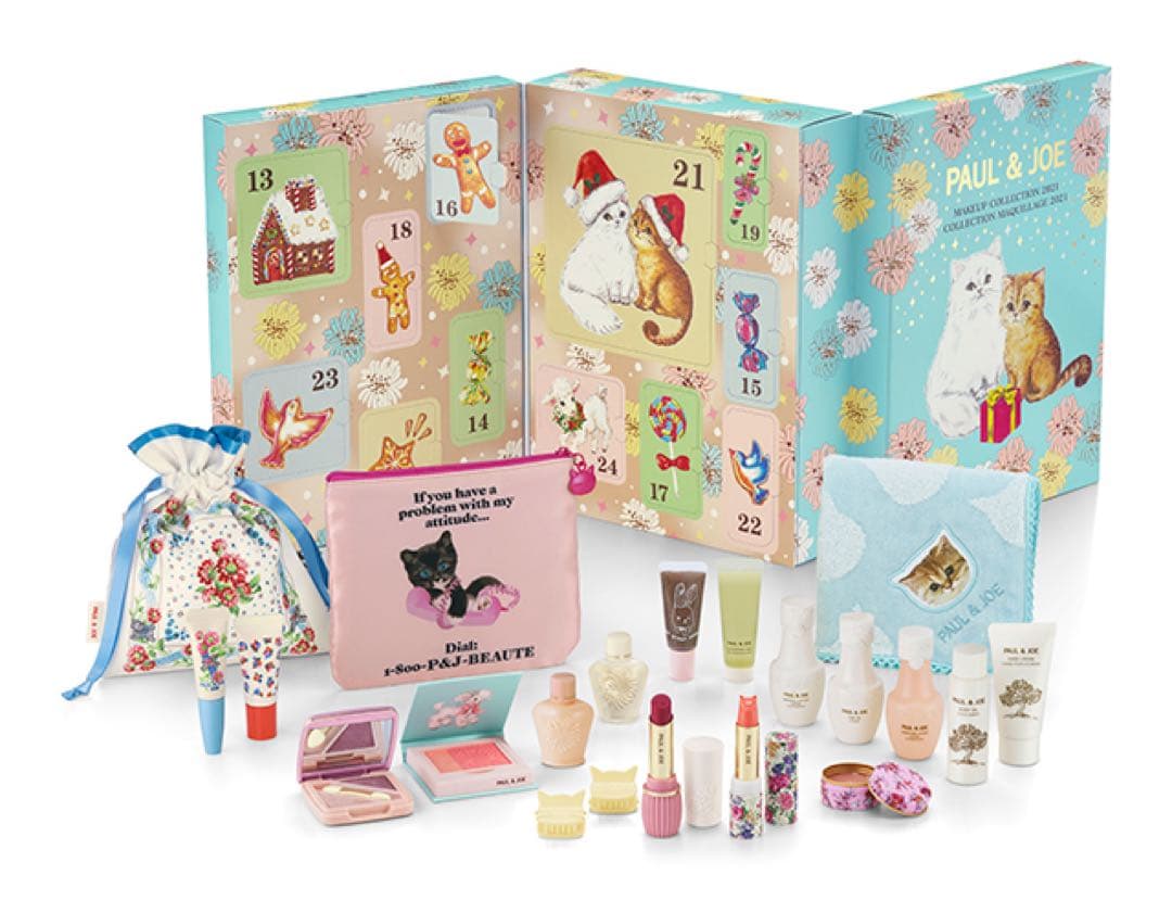 ポール&ジョー 新品未開封クリスマスコフレ メイクアップコレクション2021