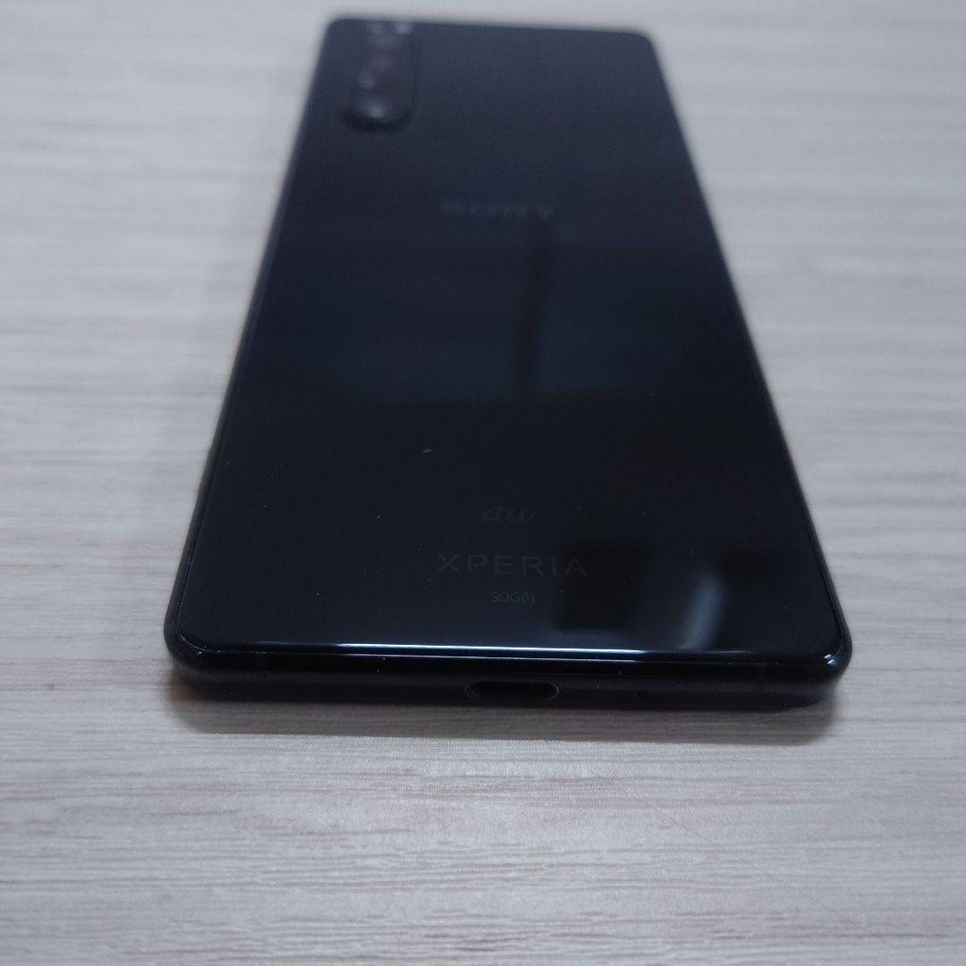 Xperia au SOG01ブラック スマートフォン 本体 SONY