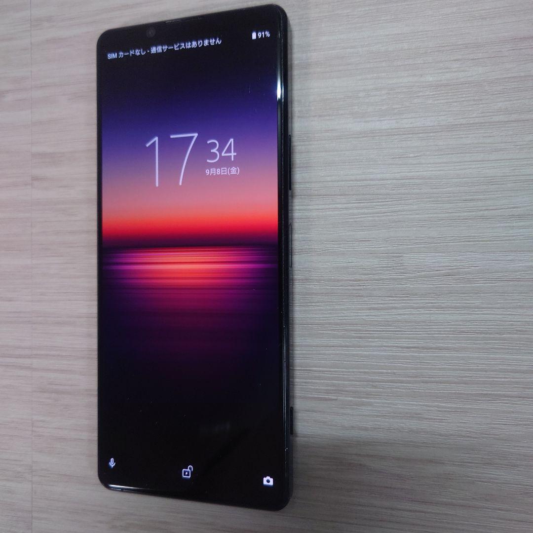 Xperia au SOG01ブラック スマートフォン 本体 SONY