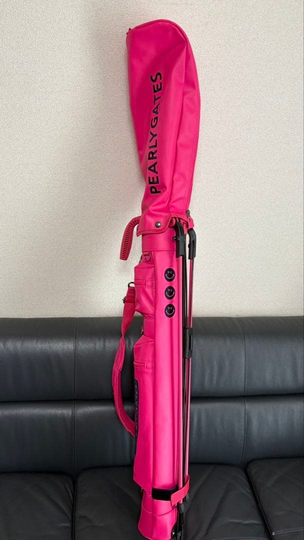 パーリーゲイツ 46インチ対応　セルフスタンド　クラブケース　ピンク