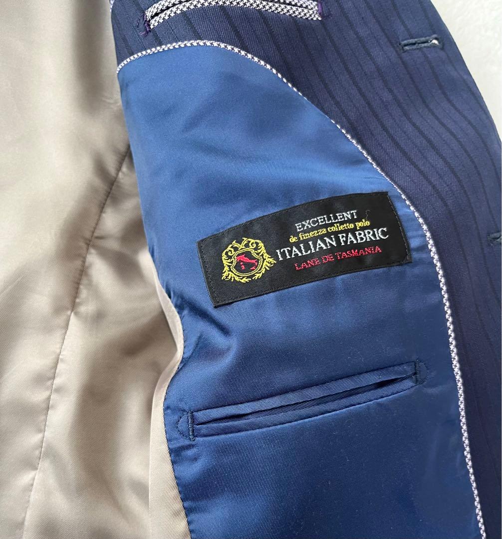 【希少】ITALIAN FABRIC スーツ　セットアップ　スリーピーススーツ