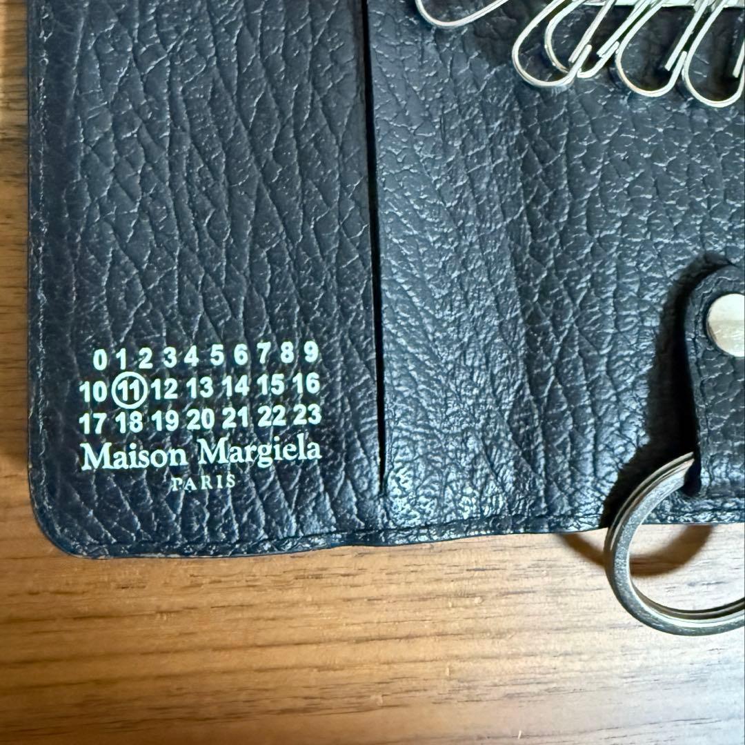 【美品】Maison Margiela レザーキーケース 黒 箱あり 即購入可