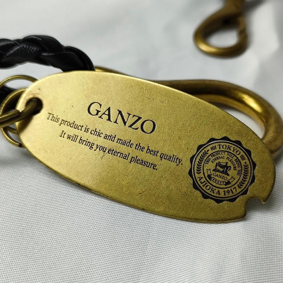 GANZO ガンゾ ウォレット レザー チェーン