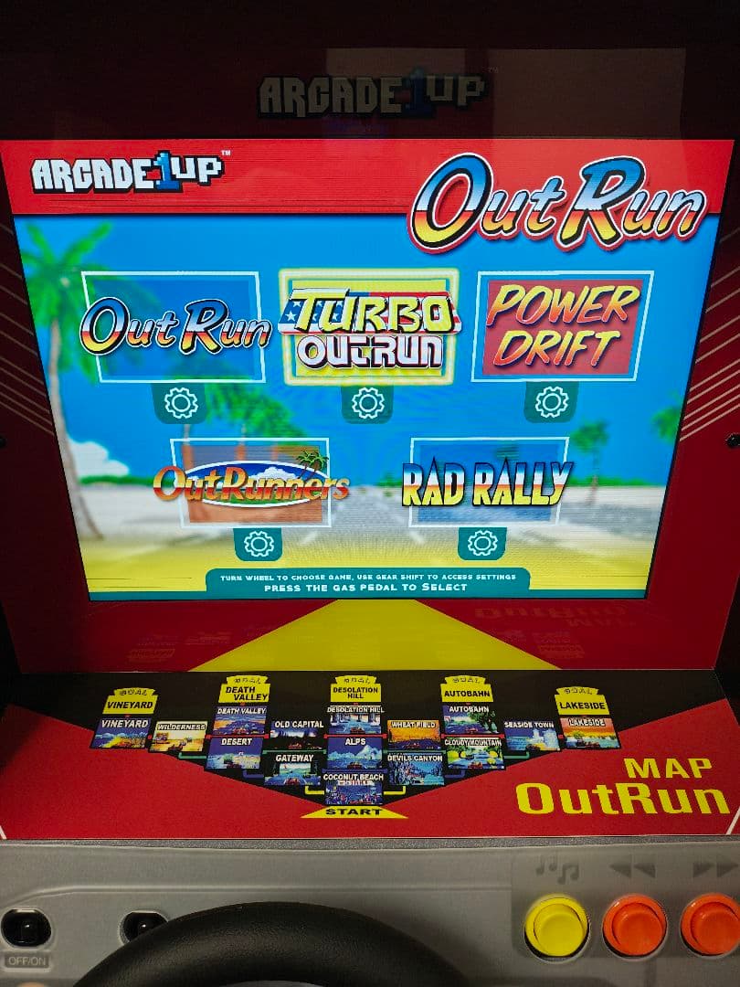 arcade1up　outrun