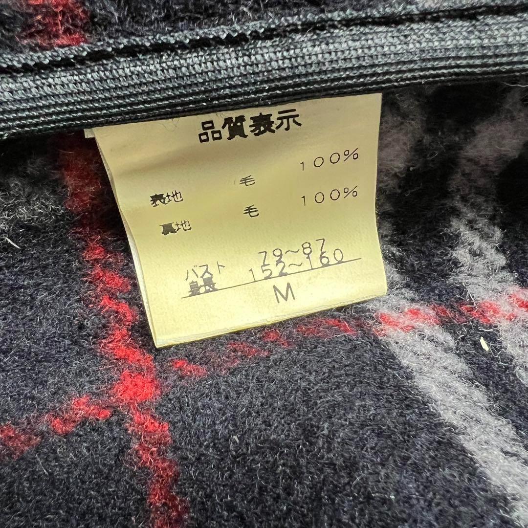 バーバリー　スペシャリティダッフル　コート　ネイビー　ノバチェック XL相当