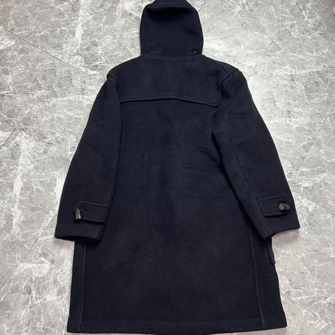 バーバリー　スペシャリティダッフル　コート　ネイビー　ノバチェック XL相当