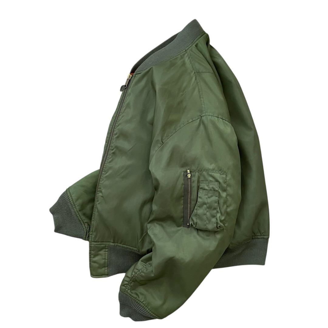 【Remake】Vintage 90s MA-1 フライトジャケット ワッペン付