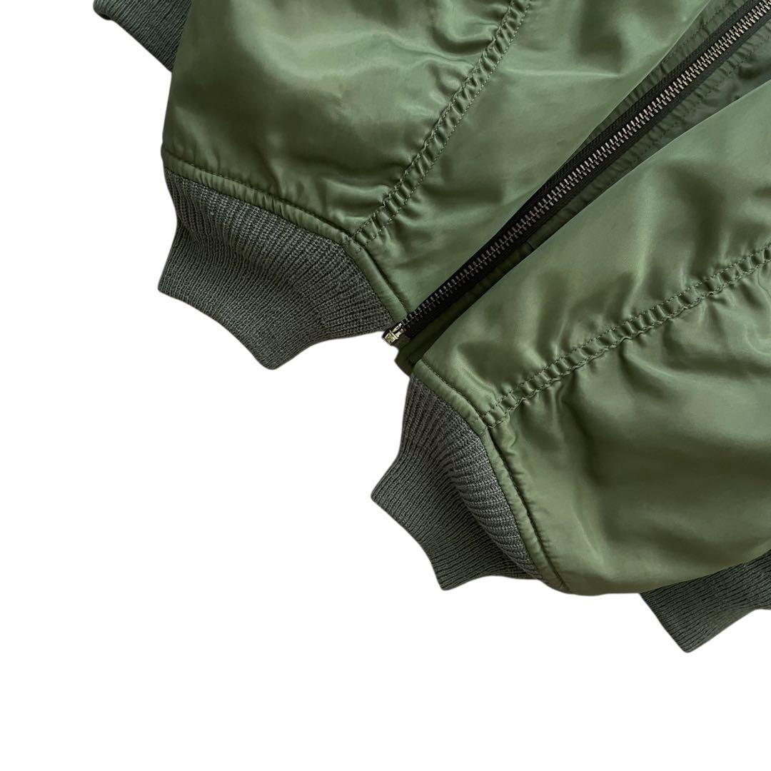 【Remake】Vintage 90s MA-1 フライトジャケット ワッペン付