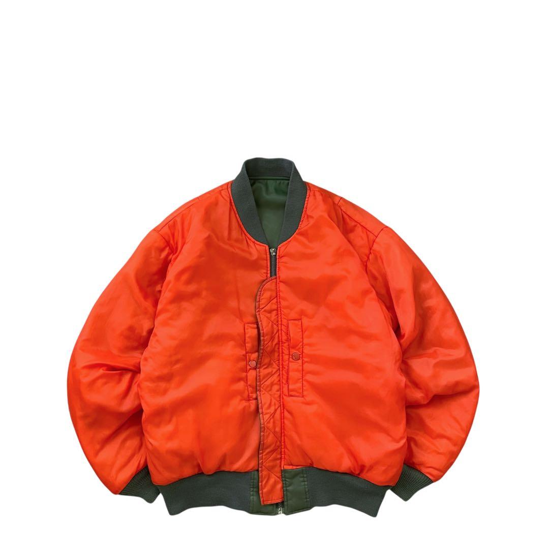 【Remake】Vintage 90s MA-1 フライトジャケット ワッペン付