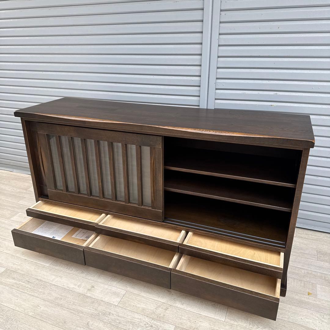 約３３万飛騨　ibata イバタインテリア　木楽　オーク 無垢材　サイドボード