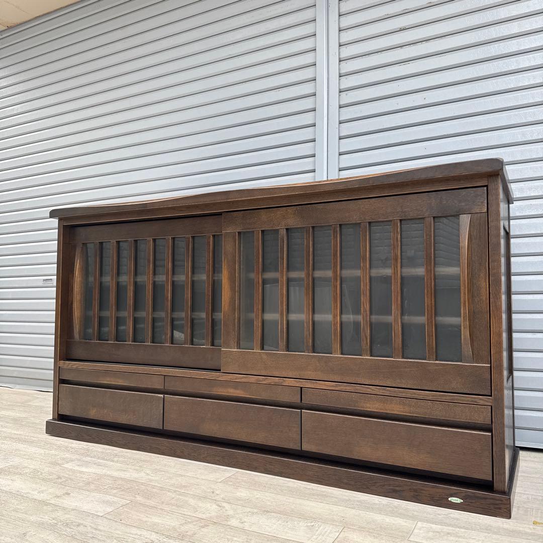 約３３万飛騨　ibata イバタインテリア　木楽　オーク 無垢材　サイドボード