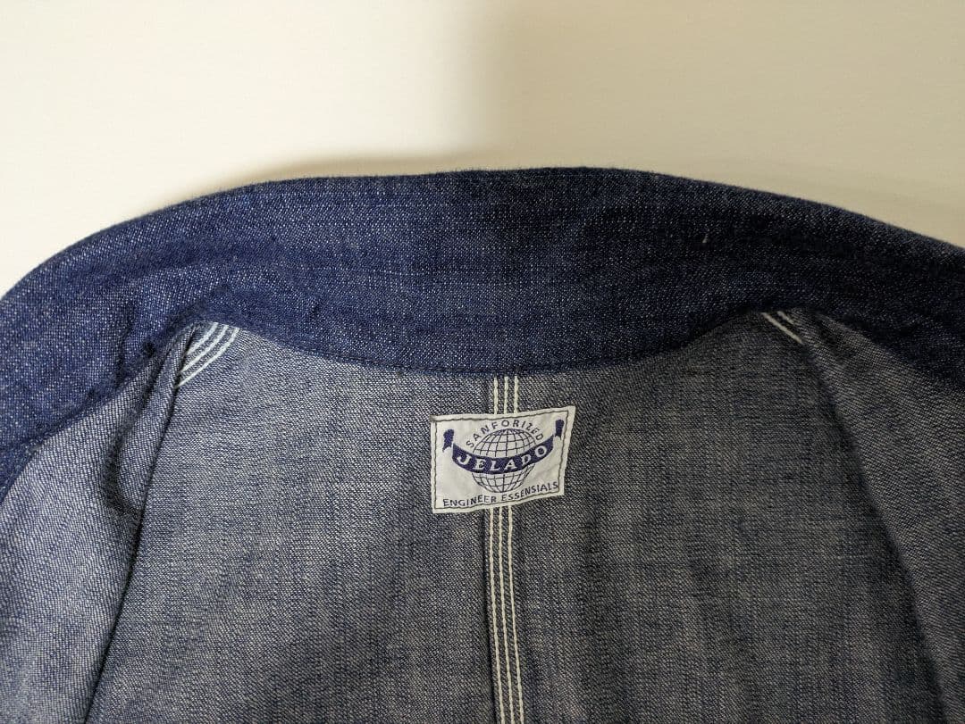 JELADO 491J デニムカバーオール（＋ベイカーパンツ）