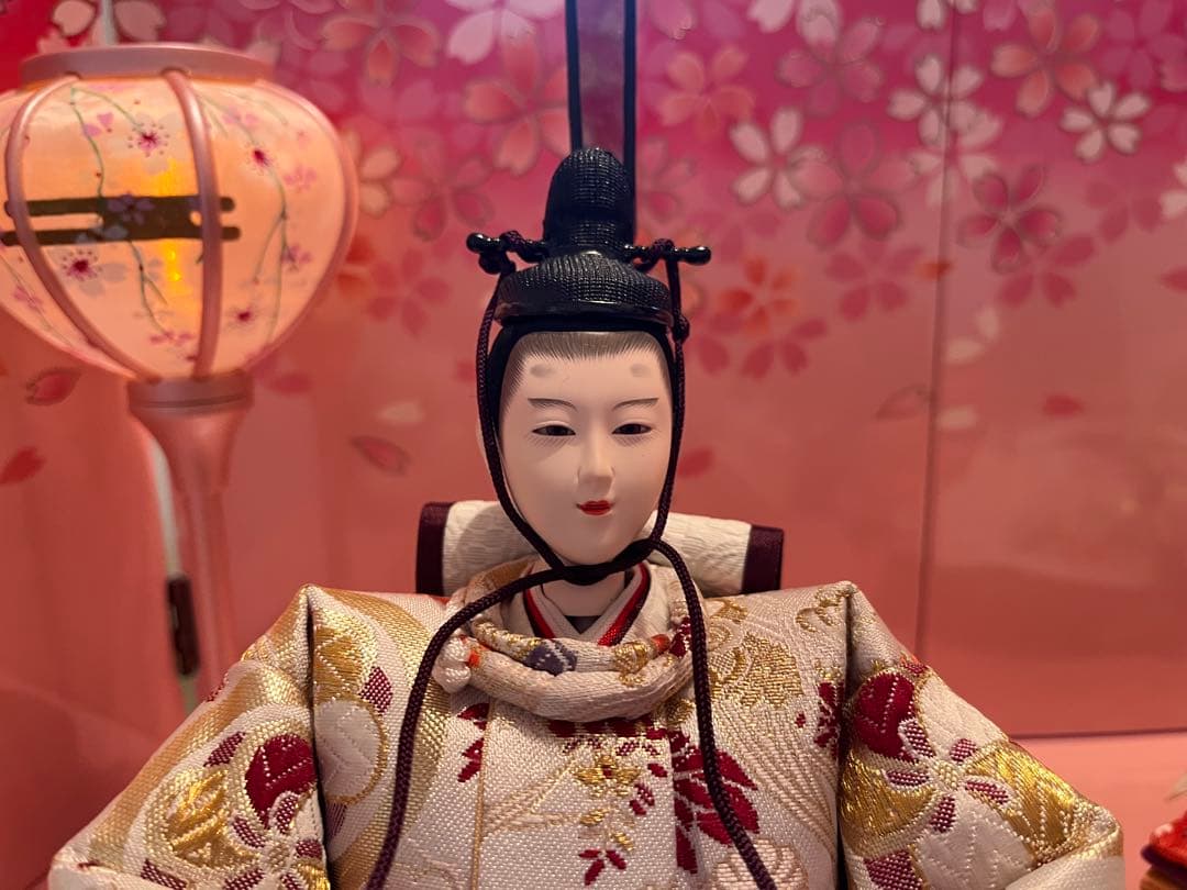 ひな祭り 雛人形セット 桜模様
