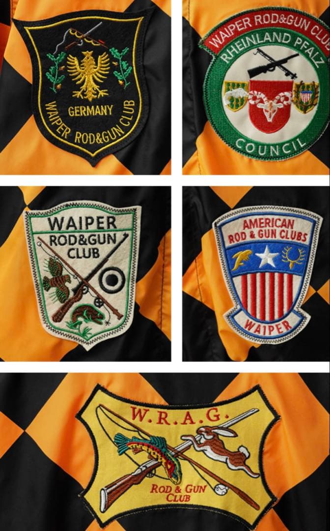 ジャケット・アウター WAIPER.inc G-1 LINECREWMAN JACKET CUSTOM