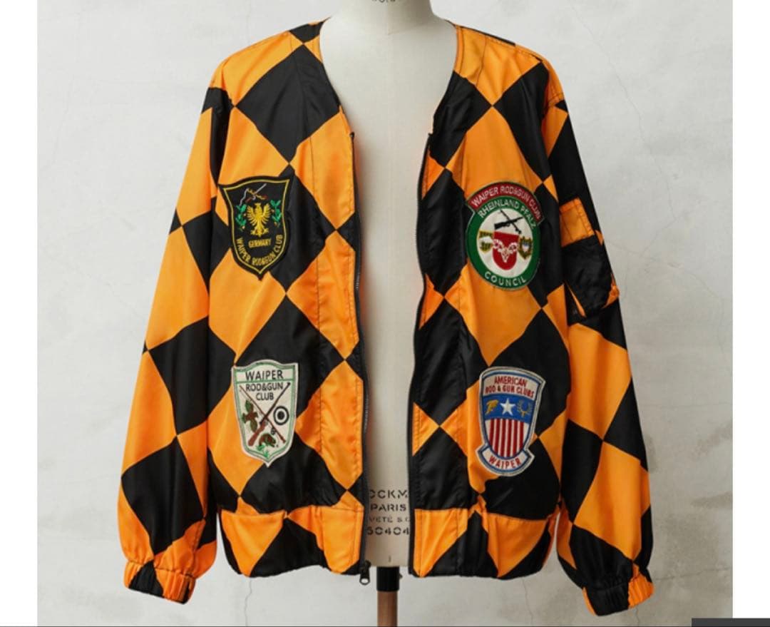 ジャケット・アウター WAIPER.inc G-1 LINECREWMAN JACKET CUSTOM