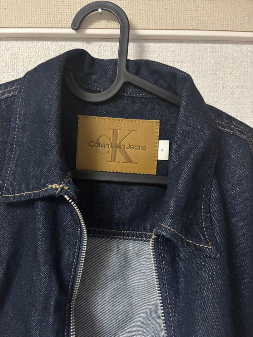   Jeans クロップド丈デニムジャケット