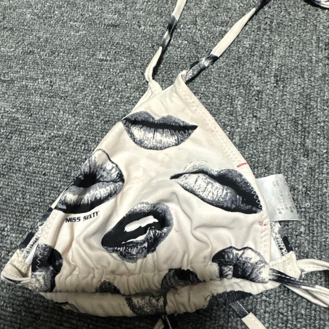 MISS SIXTY リッププリント セパレート水着 M
