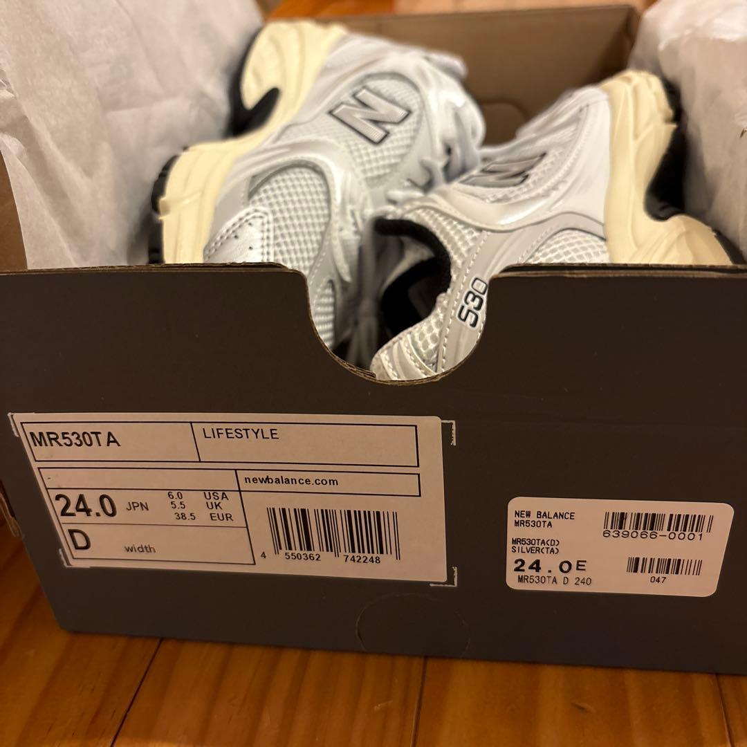 靴 new balance MR530 TA 24cm