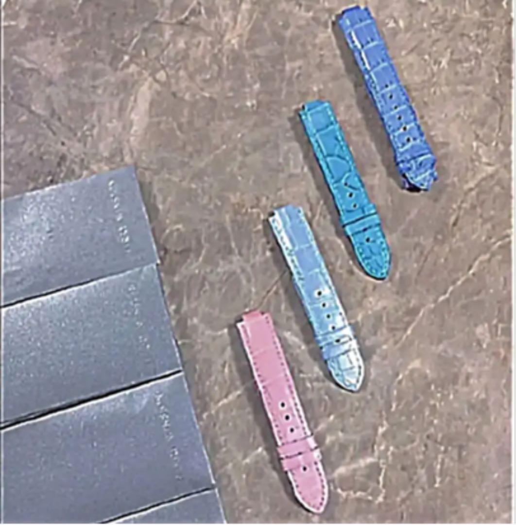 HARRYWINSTON♡プルミエール♡ブルー♡パープル♡クロコ♡時計♡ベルト♡