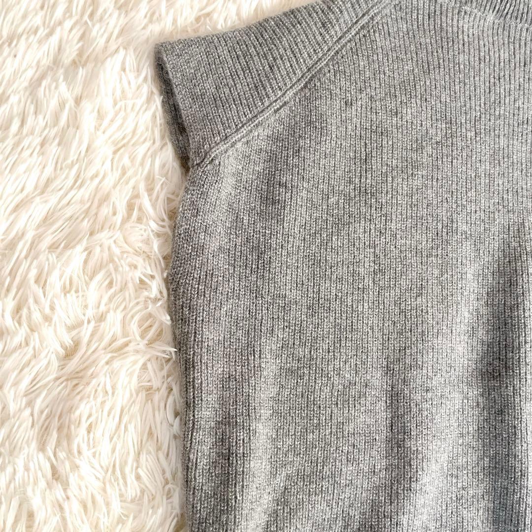 極美品evam eva ヤクアゼベスト yak aze vest ニットベスト