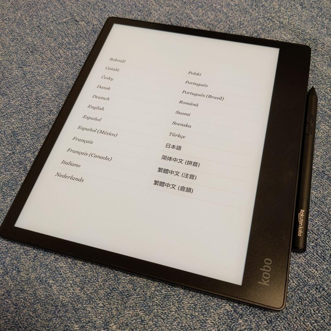 楽天 kobo elipsaとスタイラスペン