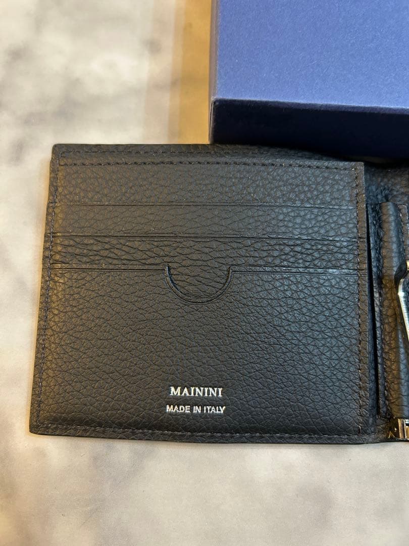 最終値下　MAININI マイニーニ　マネークリップ　財布