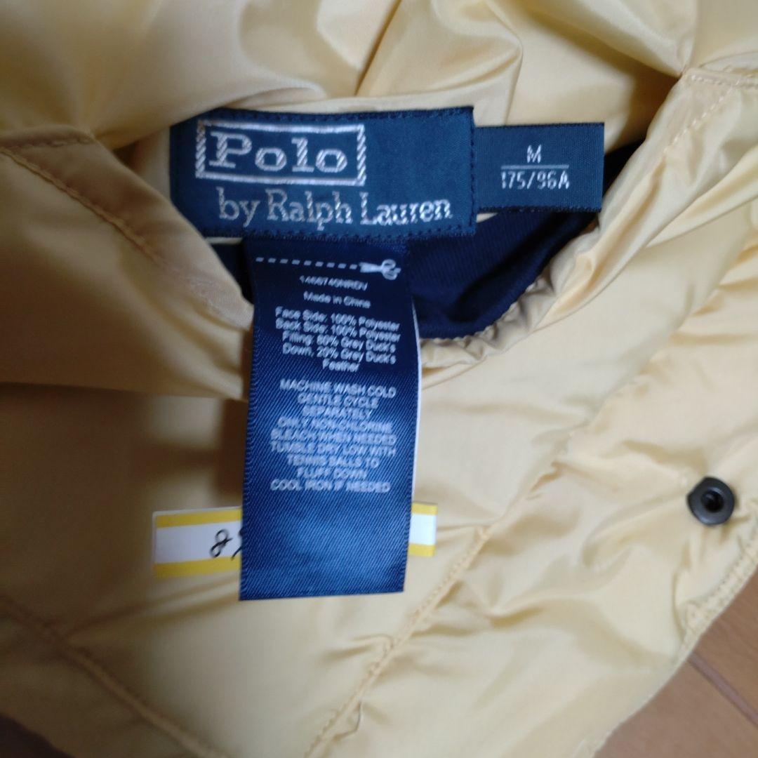 美品　Polo by Ralph Lauren ダウンベスト Mリバーシブル