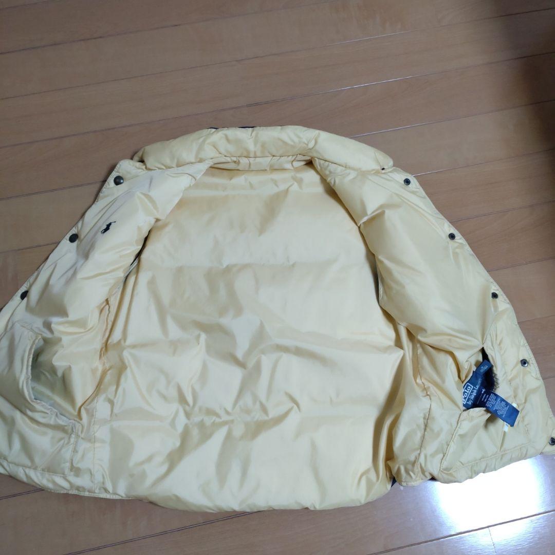 美品　Polo by Ralph Lauren ダウンベスト Mリバーシブル