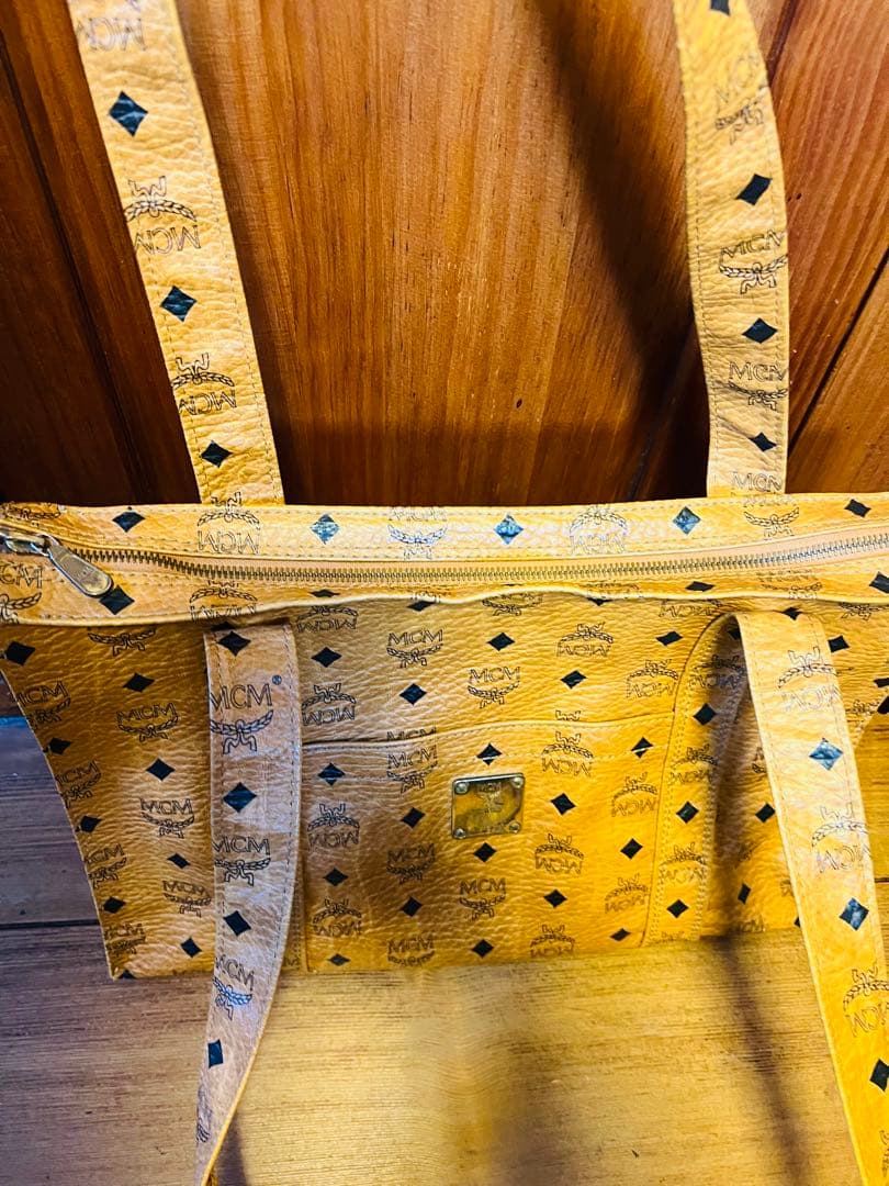 MCM トートバッグ ヴィセトス柄 ヴィンテージ 正規品 使用感あり