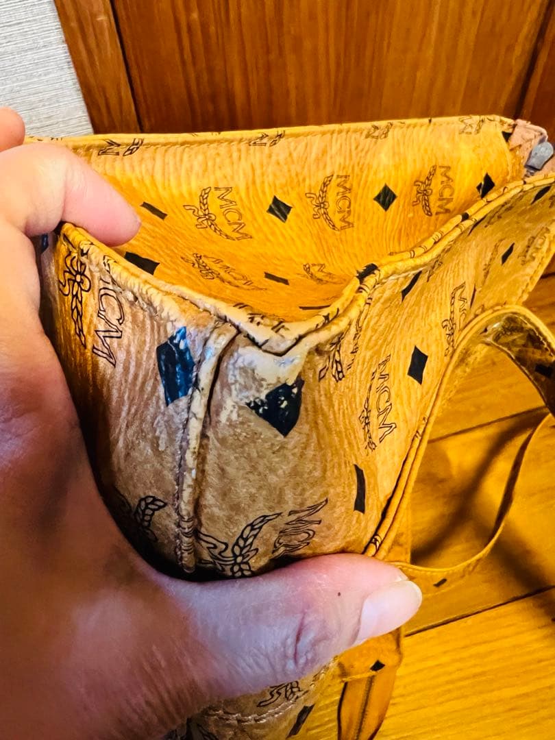 MCM トートバッグ ヴィセトス柄 ヴィンテージ 正規品 使用感あり