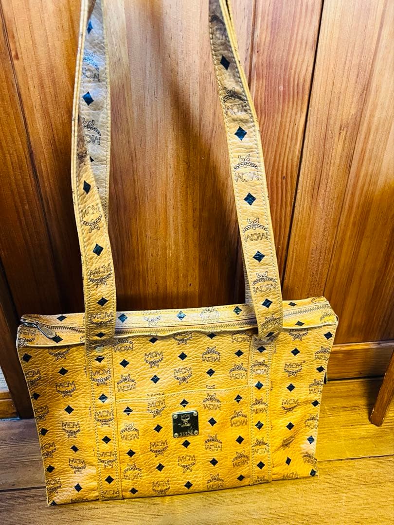 MCM トートバッグ ヴィセトス柄 ヴィンテージ 正規品 使用感あり