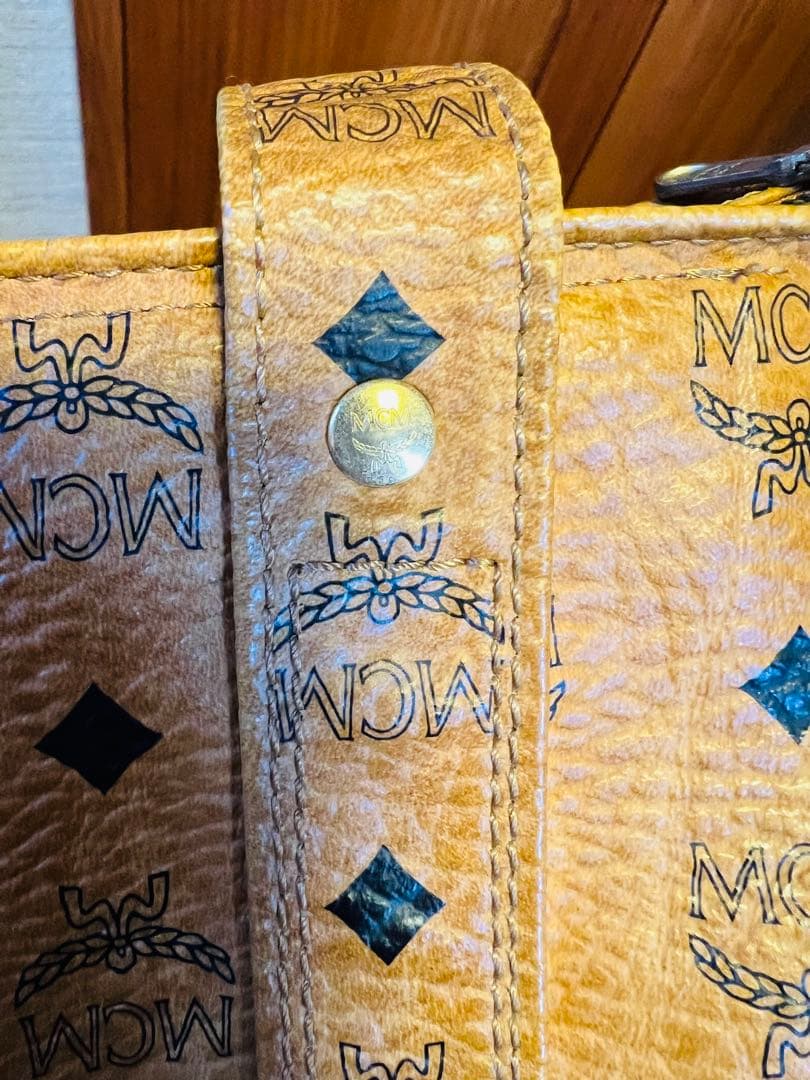 MCM トートバッグ ヴィセトス柄 ヴィンテージ 正規品 使用感あり