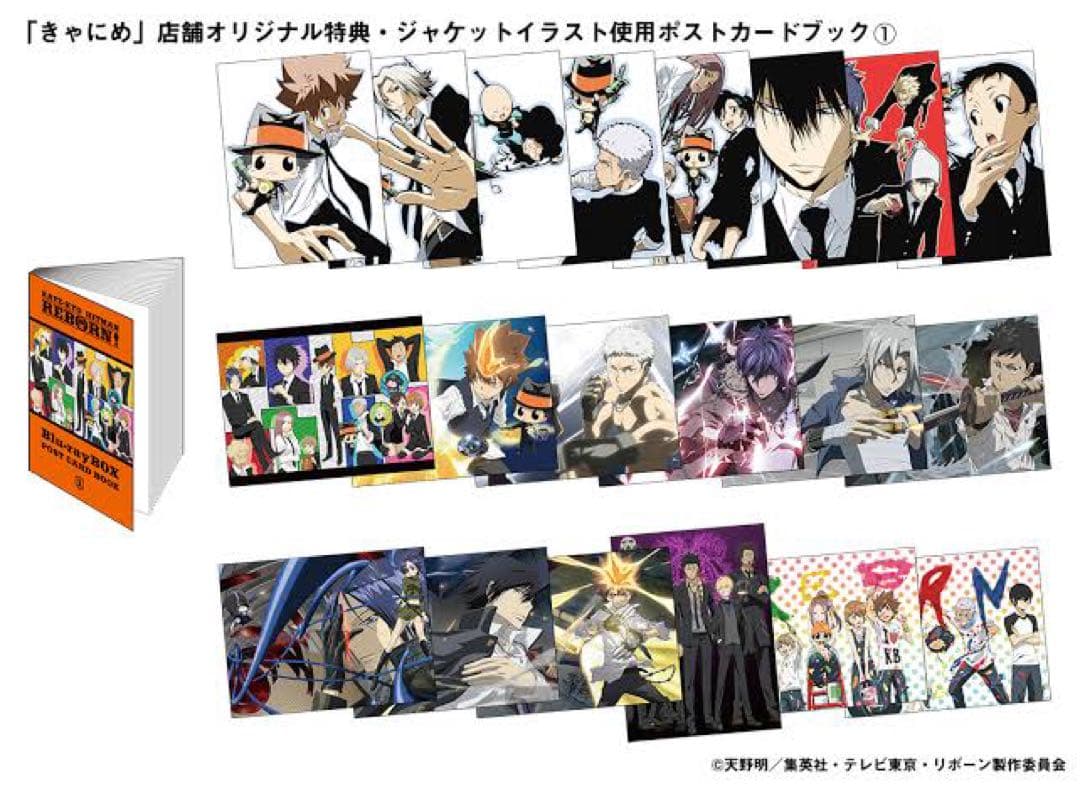 【激レア】家庭教師ヒットマンREBORN! Blu-ray BOX ポストカード