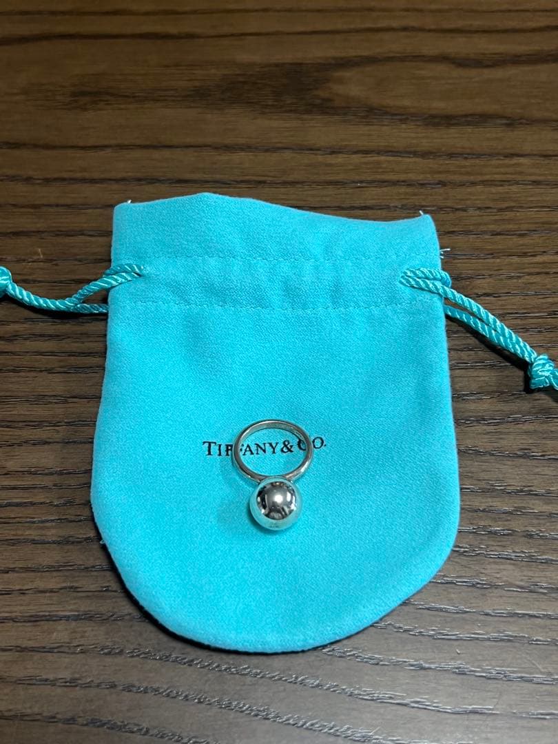 Tiffany & Co. シルバーボールリング　大