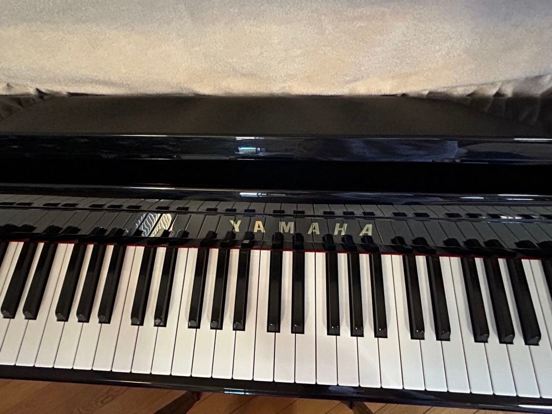 YAMAHA アップライトピアノ b113 黒 椅子付き