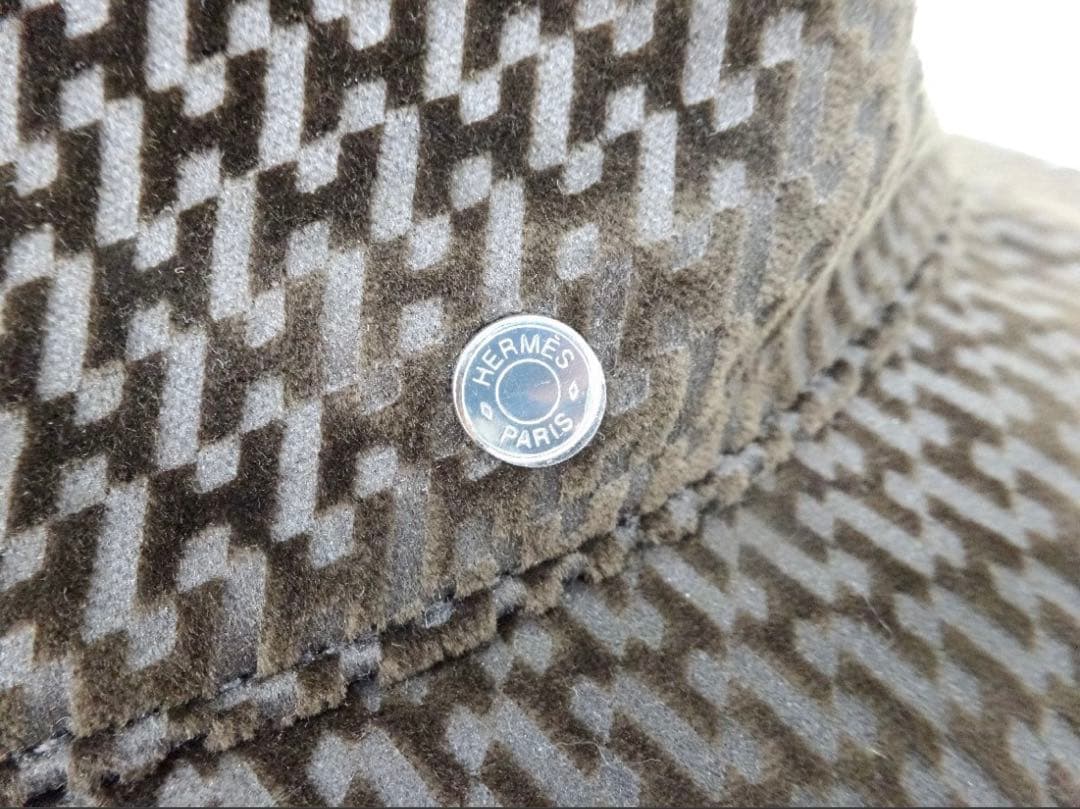 ⭐︎現行品⭐︎HERMES エルメス　ハーパー　ベルベット　バケットハット　帽子